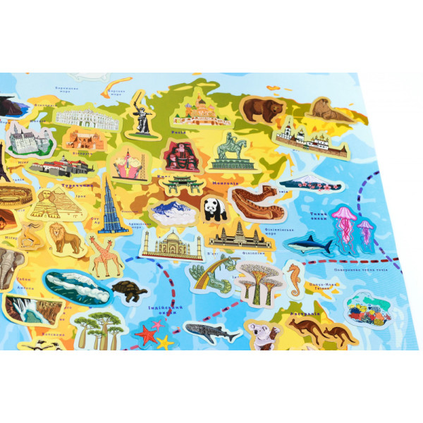 Фото - Настольная игра (5-7 лет) Умняшка Интересный мир (КП-006)