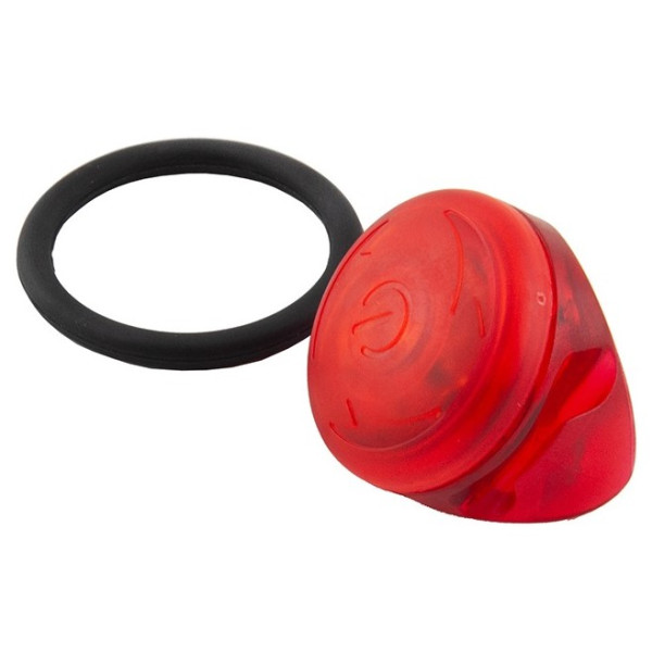 Фото - Фонарь велосипедный Grey's 5хLEDs 2XCR2032 3 реж. влагозащищенный корпус (GR10150)