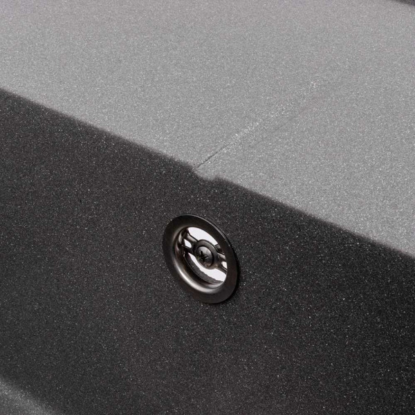 Фото - Мойка кухонная VALESO 5850 REYNA матовая Серый муссон