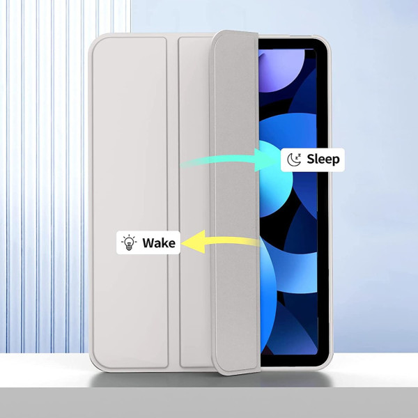 Фото - Чехол для планшета Becover Tri Fold Soft TPU Silicone for Apple iPad 10.9" (2022/2024)/iPad (А16) 2025 11" Gray (708521)