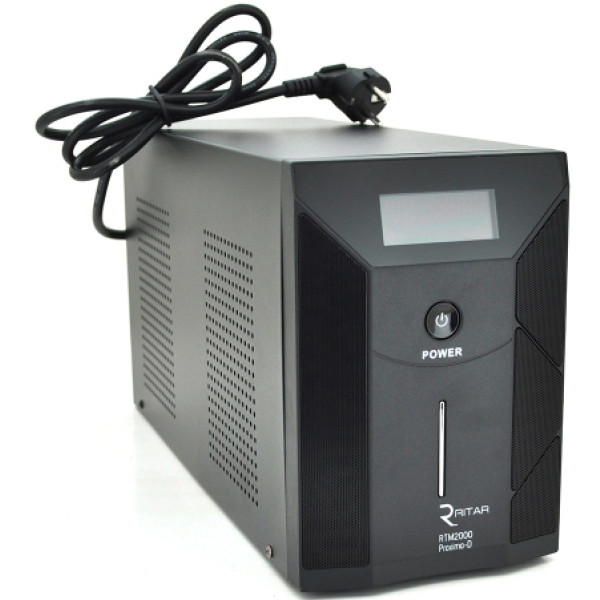 Фото - Источник бесперебойного питания Ritar RTM2000 (1200W) Proxima-D Q1 (RTM2000D)