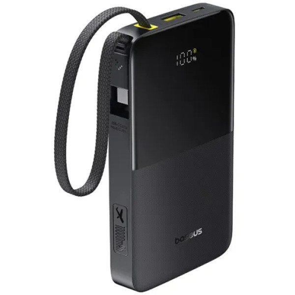 Фото - Батарея мобильная Baseus EnerFill Bipow2 Pro 22.5W 10000mAh Black (E0027600) Фото - Батарея мобильная Baseus EnerFill Bipow2 Pro 22.5W 10000mAh Black (E0027600)