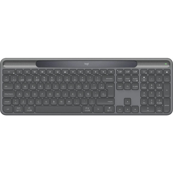 Фото - Клавиатура беспроводная Logitech Slim Solar+ for Business Wirelessh Graphite (920-013779) Фото - Клавиатура беспроводная Logitech Slim Solar+ for Business Wirelessh Graphite (920-013779)