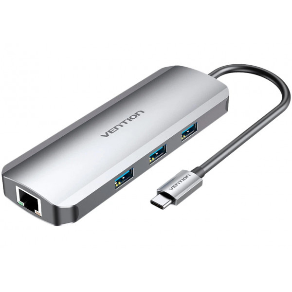 Фото - Хаб USB Vention USB3.1 Type-C - HDMI/USB-C/USB (TOMHB)
