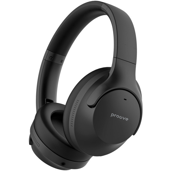 Фото - Наушники накладные беспроводные Proove Silence Plus with ANC Black (HPSLP0010001)