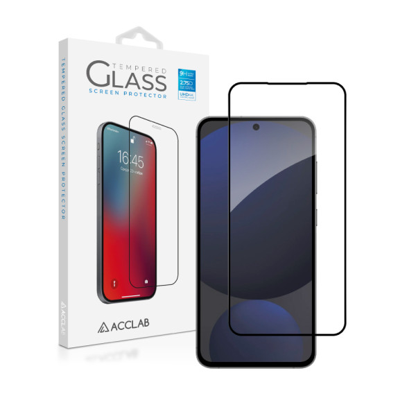 Фото - Защитное стекло для смартфона ACCLAB Full Glue for Samsung Galaxy S24 FE SM-S721 Black (1283126594830)