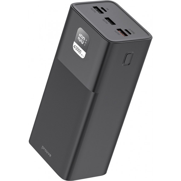 Фото - Батарея мобильная Proove Giant 100W 40000mAh black (2001001957612)