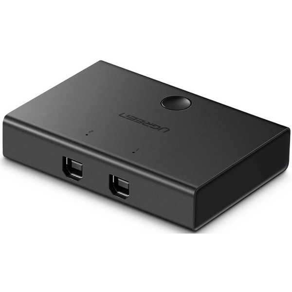 Фото - Хаб USB UGREEN USB 2.0 Sharing Switch 2x1 Black (30345) Фото - Хаб USB UGREEN USB 2.0 Sharing Switch 2x1 Black (30345)