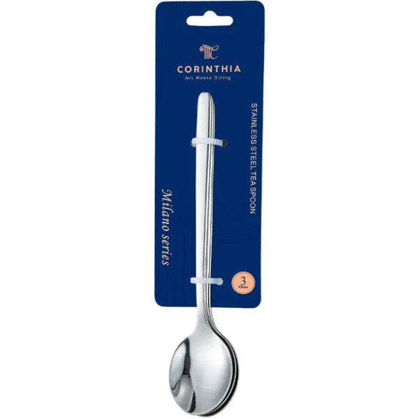 Фото - Набор чайных ложек Corinthia Milano 3 шт. (CT3-TS3) Фото - Набор чайных ложек Corinthia Milano 3 шт. (CT3-TS3)