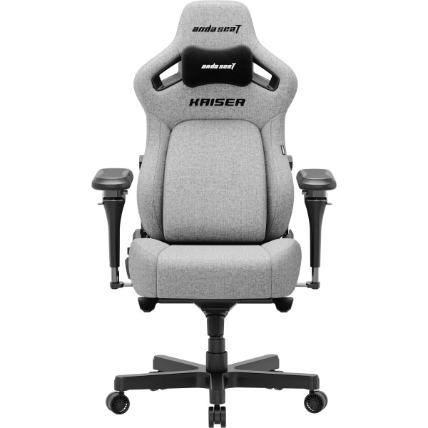 Фото - Кресло для геймеров Anda Seat Kaiser 4 V2 Size XL Gray Fabric (AD12YDDC-XLL-20-G-CF-03)