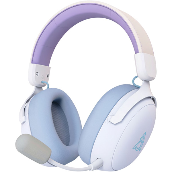 Фото - Гарнитура беспроводная игровая Ajazz AHM08 MAX 3-Mode White (AHM08-MAX-PWB)