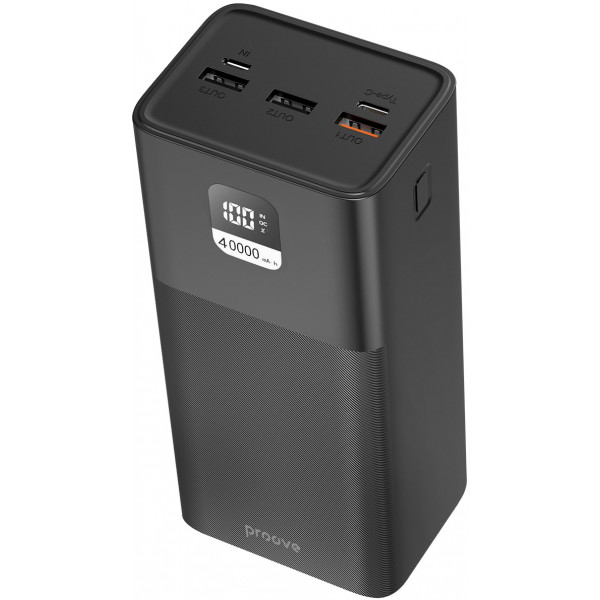 Фото - Батарея мобильная Proove Giant 100W 40000mAh black (2001001957612)