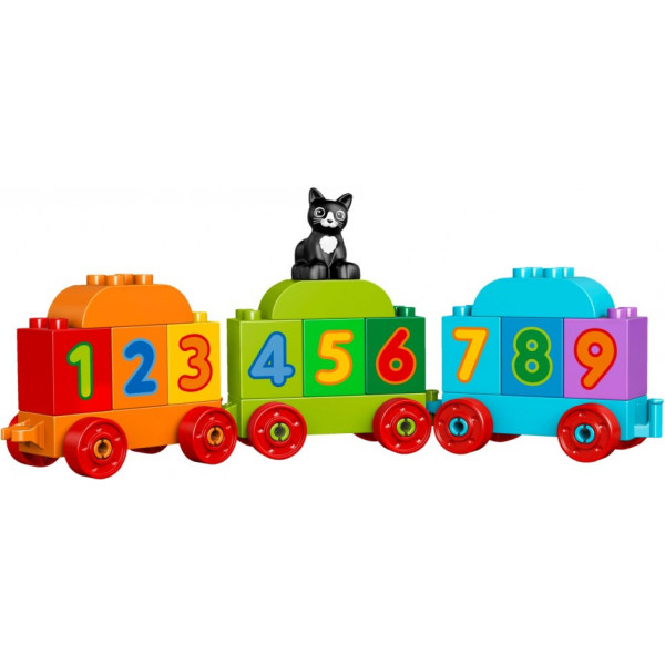 Фото - Конструктор LEGO DUPLO Поезд «Считай и играй» (10847)