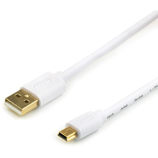 Фото - Кабель Atcom USB 2.0 AM to Mini 5P 0.8m (17295)