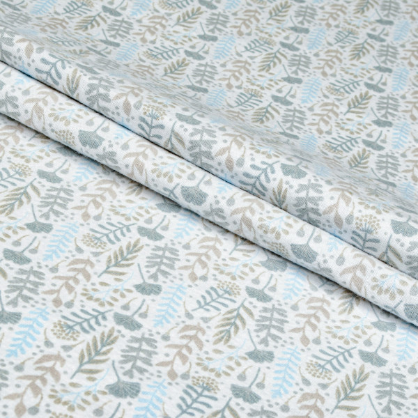 Фото - Комплект постельного белья Home Line Цветения трав голубой (179190)