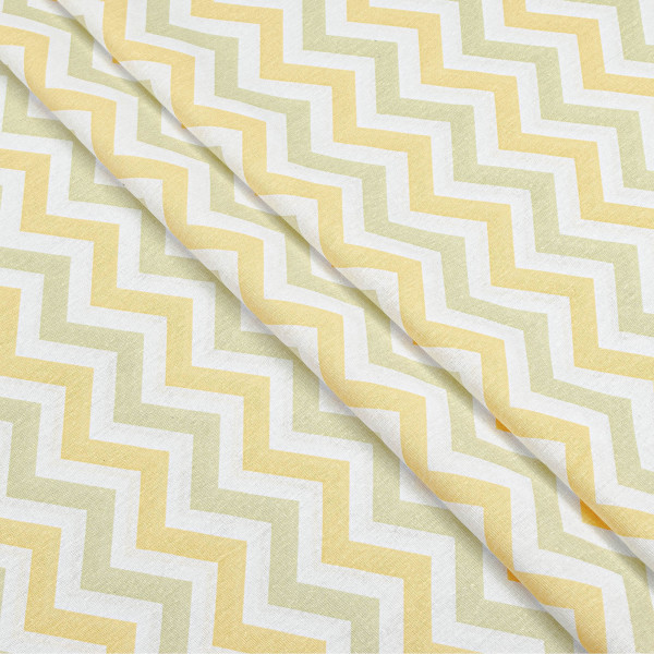 Фото - Комплект постельного белья Home Line Зиг заг персиково-бежевый (179196)