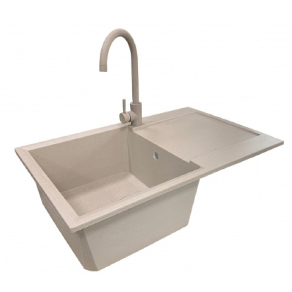 Фото - Мойка кухонная+смеситель+дозатор Adamant Horizon Avena (1824296901506)