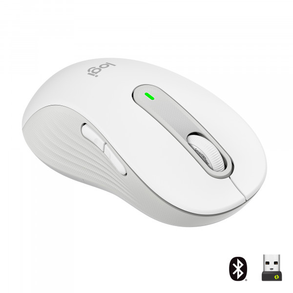 Фото - Мышь беспроводная Logitech Signature M650 L Left Wireless Mouse Off-White (910-006240)