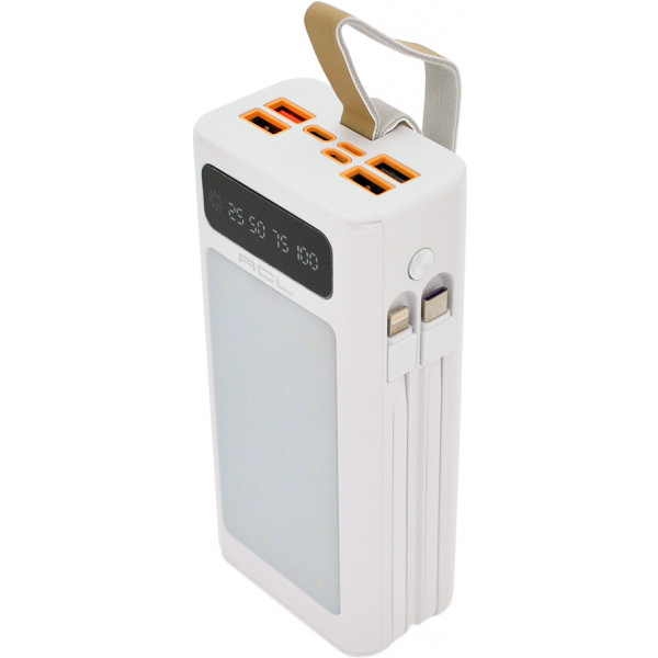 Фото - Батарея мобильная ACL PW-85 30000mAh, LIGHTER, Type-C + Lighting, White