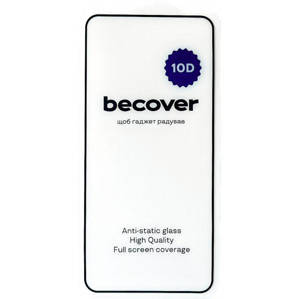 Фото - Защитное стекло для смартфона BeCover Poco X6 Pro 10D Black (711342)