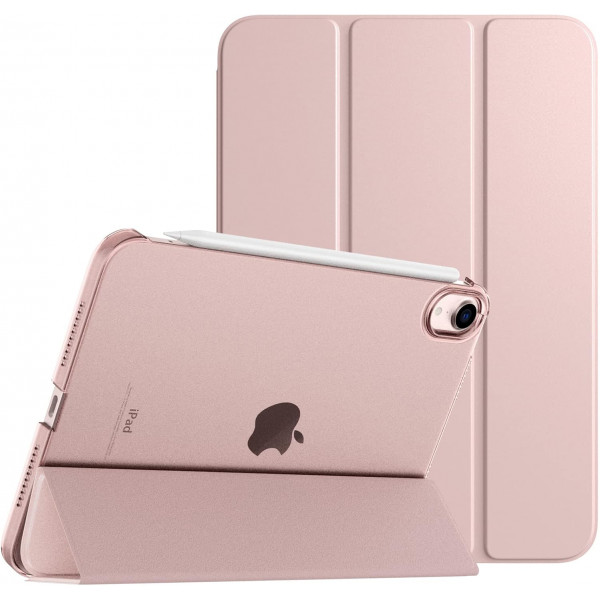 Фото - Чехол для планшета BeCover Tri Fold Hard for Apple iPad Mini 7 2024 Pink (712454)