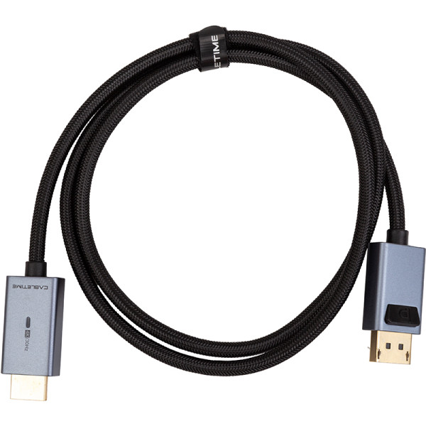 Фото - Кабель Cabletime DisplayPort - HDMI, 4K/30Hz, 1m (CD31H)