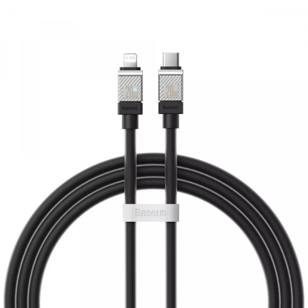 Фото - Кабель Baseus CoolPlay Series Type-C to Lightning 20W 1 m Black (CAKW000101)