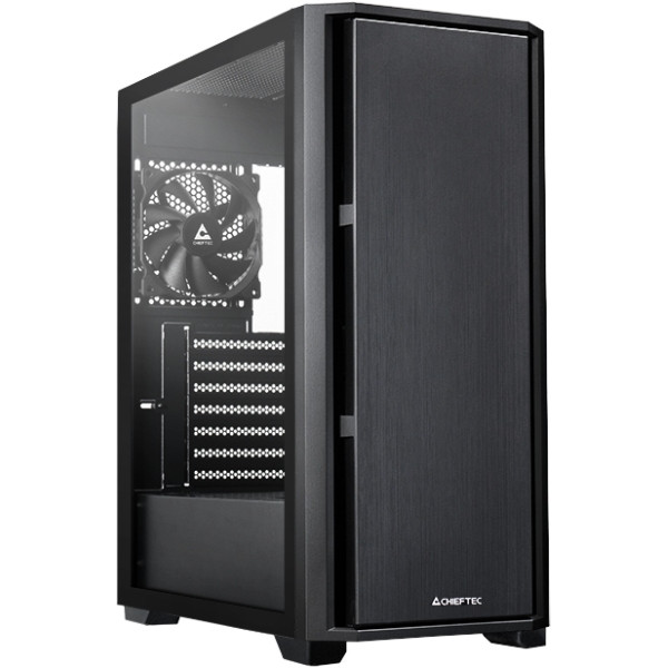 Фото - Корпус Chieftec Pro Midi TG AS-02B-TG-OP ATX без БП Black (AS-02B-TG-OP)