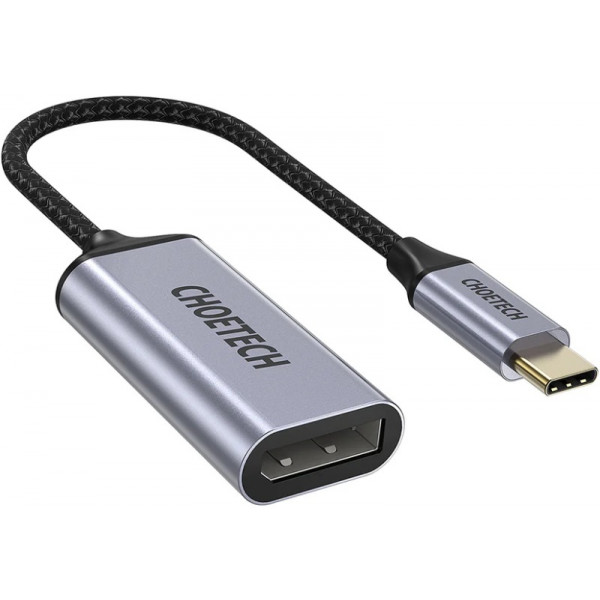 Фото - Переходник Choetech Type-C Displayport F 4K (HUB-H11-GY-V2)