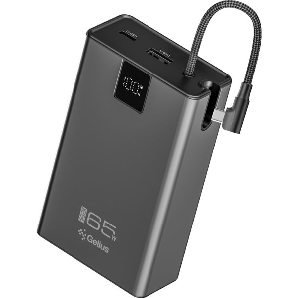 Фото - Батарея мобильная Gelius Veyron GP-PB312 20000mAh 65W(QC/PD) Black (101556)