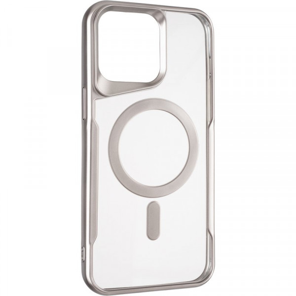 Фото - Чехол для смартфона Gelius Casual Frame Case MagSafe for iPhone 15 Titanium (98559)