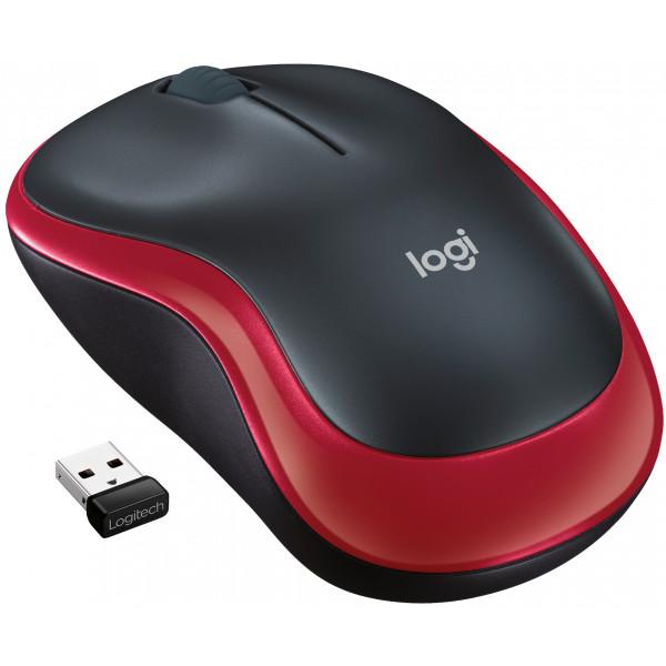 Фото - Мышь беспроводная Logitech M185 WL Red 910-002240 Фото - Мышь беспроводная Logitech M185 WL Red 910-002240