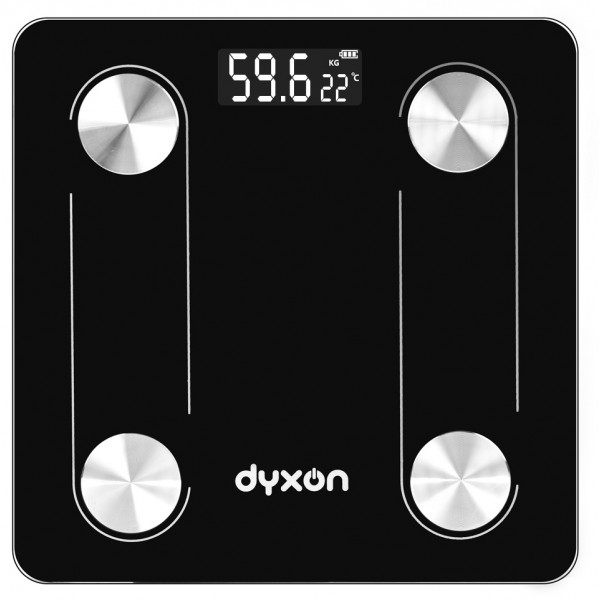 Фото - Смарт-весы напольные Dyxon MEGASCALES 100 Black (DXNVGMGSCLS100B)