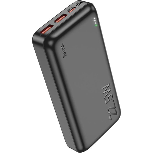 Фото - Батарея мобильная HOCO J101A Astute 22.5W 20000mAh Black (6931474782496)
