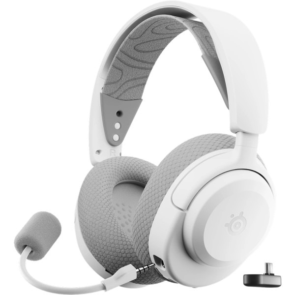 Фото - Гарнитура беспроводная игровая SteelSeries Arctis Nova 3X Wireless MultiPlatform/Xbox White (61690)
