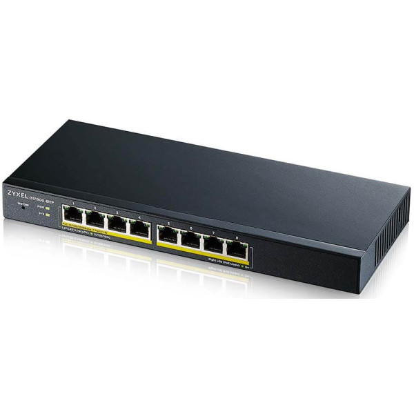 Фото - Коммутатор локальной сети (Switch) Zyxel GS1900-8HP (GS1900-8HP-EU0103F) Фото - Коммутатор локальной сети (Switch) Zyxel GS1900-8HP (GS1900-8HP-EU0103F)