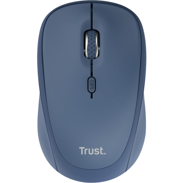 Фото - Мышь беспроводная Trust Yvi+ Silent Dark Blue (25514)