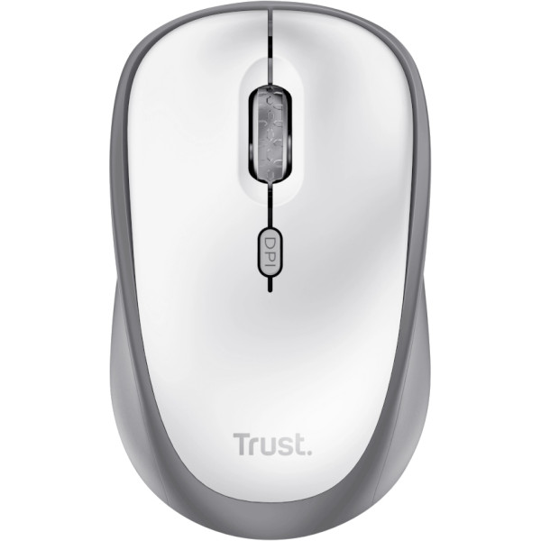 Фото - Мышь беспроводная Trust Yvi+ Silent White (25513)