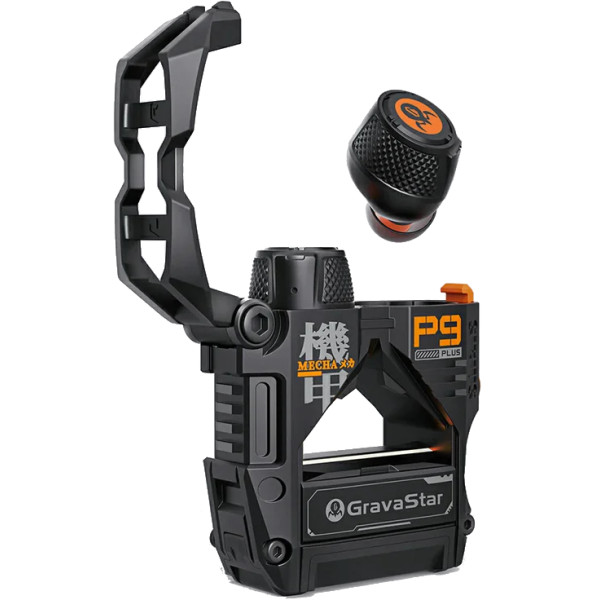 Фото - Наушники вкладыши беспроводные TWS GravaStar Sirius Plus Black (GSP9PLUS_BLK)