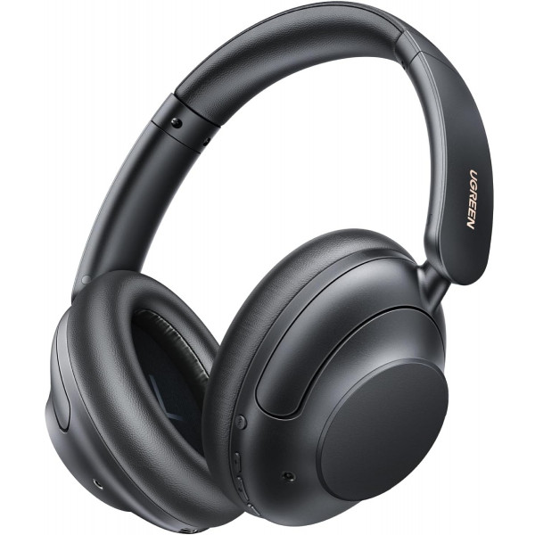 Фото - Наушники накладные беспроводные UGREEN HP202 HiTune Max5 Hybrid ANC Black (25255)