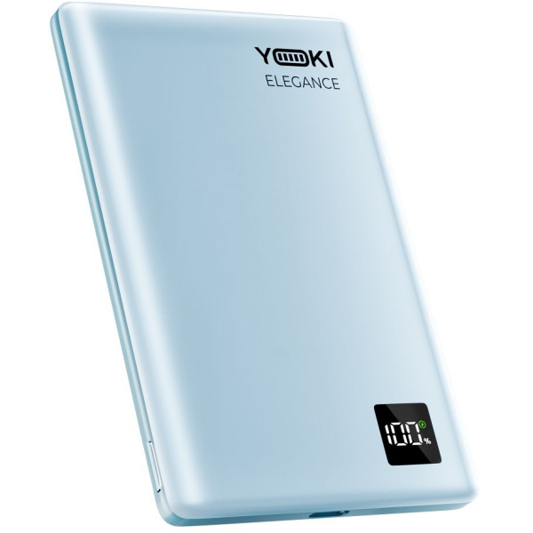 Фото - Батарея мобильная YOKI Magnetic Elegance 15W 5000 mAh (YK-MPE515 Blue)
