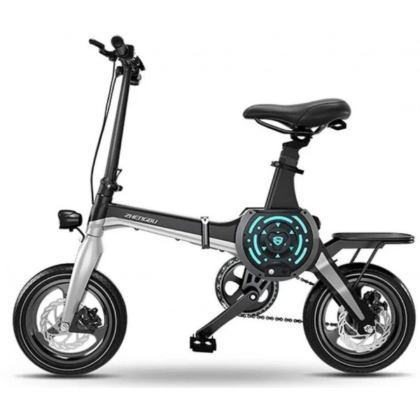 Фото - Уценка - Электровелосипед Zhengbu D8 Matt Series Black