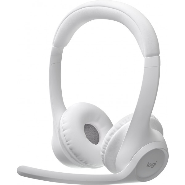 Фото - Гарнитура беспроводная Logitech Zone 300 Bluetooth Off-White (981-001417)