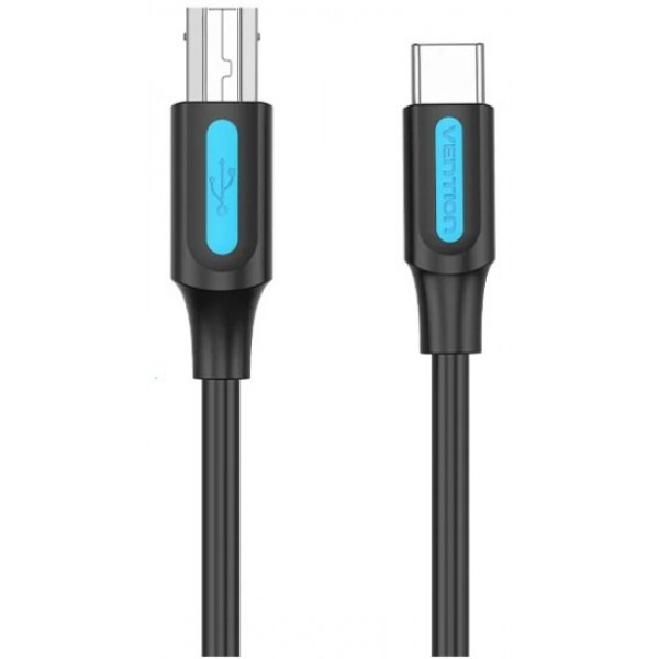 Фото - Кабель синхронизации данных Vention USB 2.0 BM - Type-C M, 2.0 м 2.4А (CQUBH)