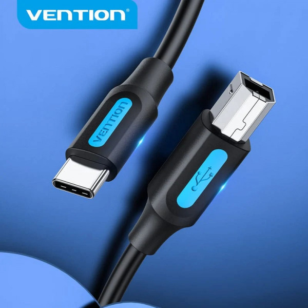 Фото - Кабель синхронизации данных Vention USB 2.0 BM - Type-C M, 2.0 м 2.4А (CQUBH)