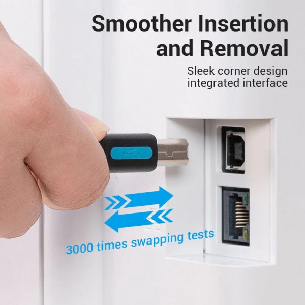 Фото - Кабель синхронизации данных Vention USB 2.0 BM - Type-C M, 2.0 м 2.4А (CQUBH)