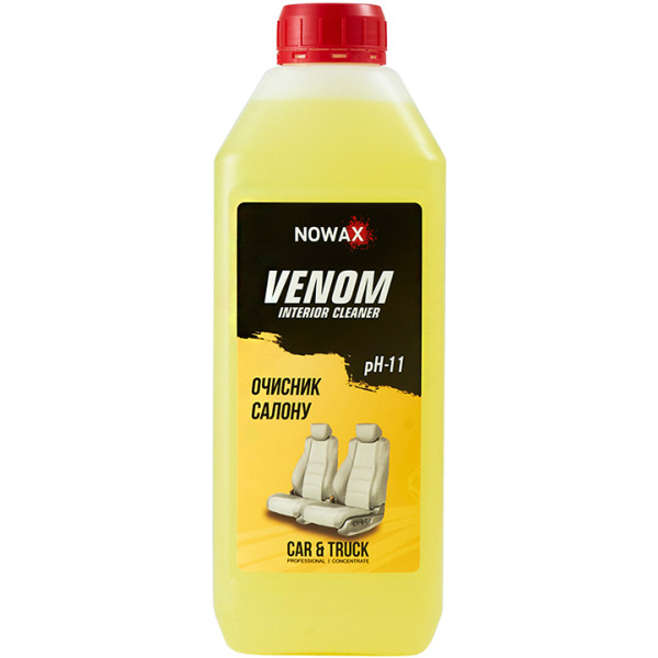Фото - Очиститель для авто NOWAX салона автомобиля VENOM Interior Cleaner 1 л концентрат 1:10 (NX01147)