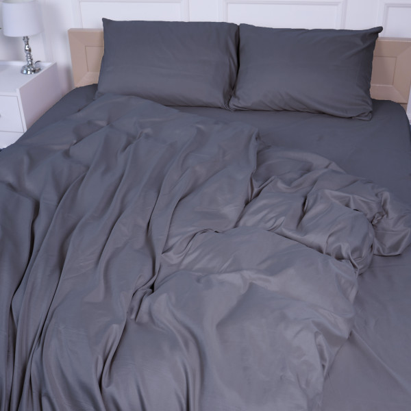 Фото - Комплект постельного белья MirSon №19-0000 Monument Mikrosatin Premium 2 x 143 x 210 см (2200007235513)