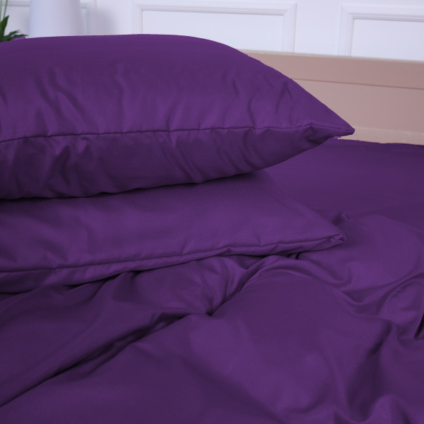 Фото - Комплект постельного белья MirSon №19-3424 Sunset Purple Mikrosatin Premium 220х240 см (2200007237296)