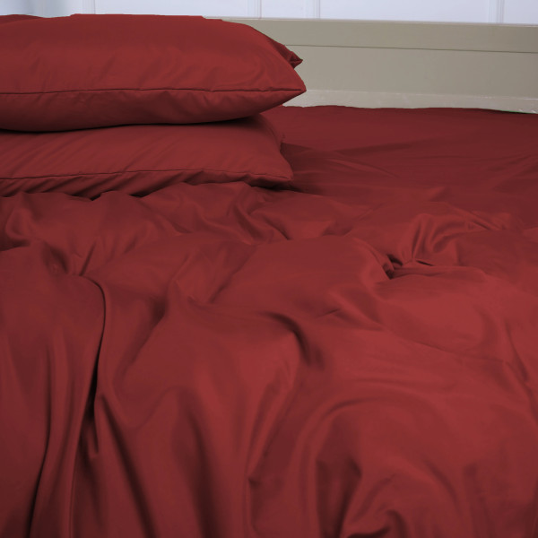 Фото - Наволочка MirSon №19-1655 Garnet Mikrosatin Premium 70х70 см (2200007236800)